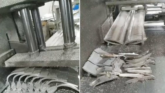 【浙江】一共采購(gòu)我司4臺(tái)鋁型材切割機(jī)，期間克服裝夾問(wèn)題