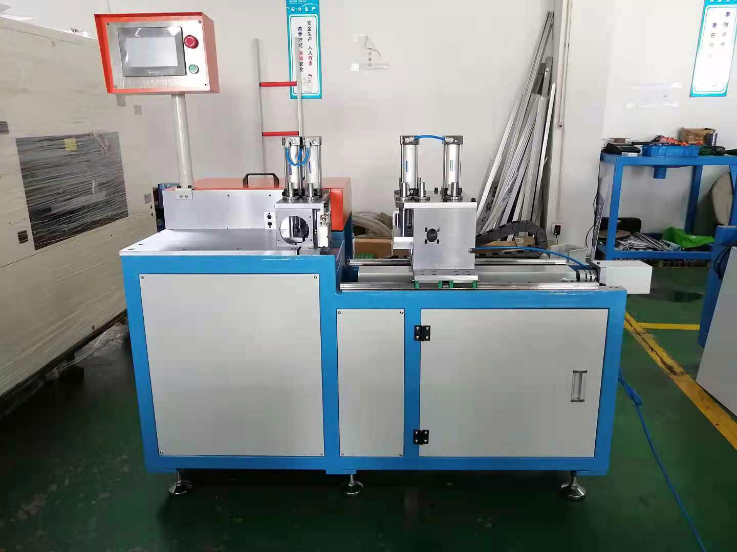 浙江新昌SDY-Q300全自動切鋁機(jī)定制款的發(fā)貨了